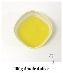 100g d'huile d'olive