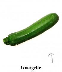 1 courgette