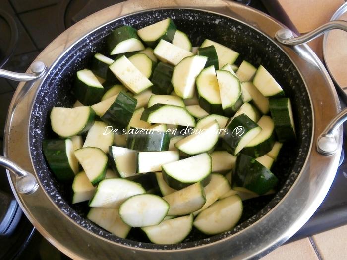 Flan de courgettes