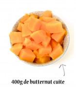 400g de butternut cuite