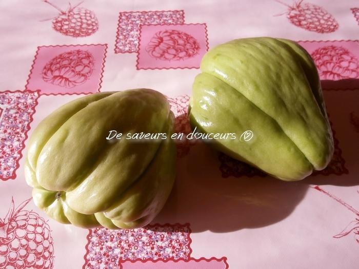 Cari chouchou (chayote)