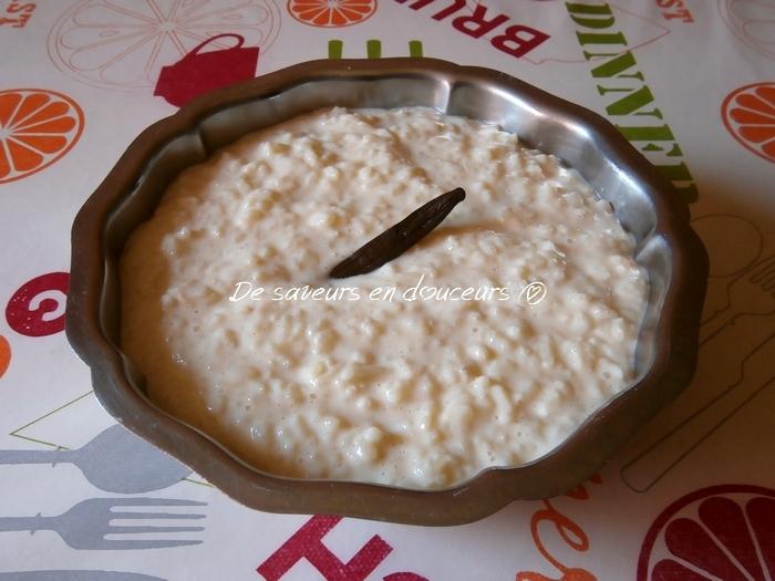 Riz au lait à l'ancienne