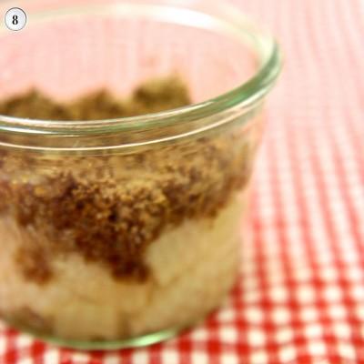 Crumble poire spéculoos