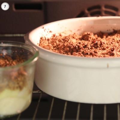 Crumble poire spéculoos