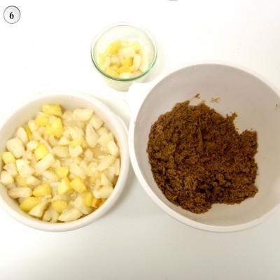 Crumble poire spéculoos