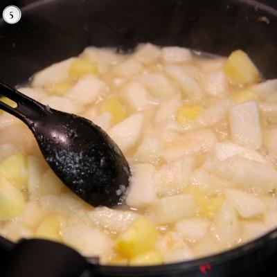 Crumble poire spéculoos