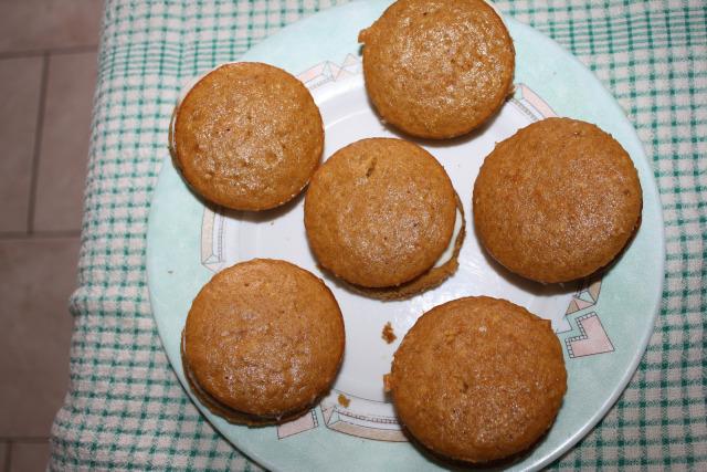 Whoopies Citrouille et canelle