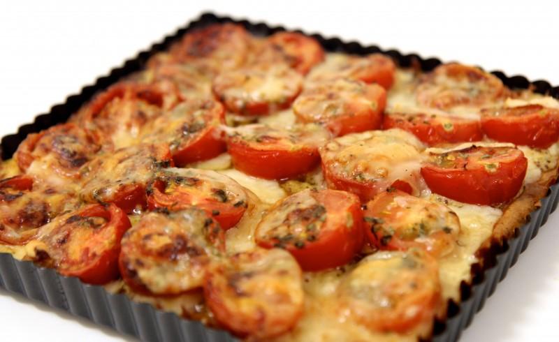 Tarte lentille tomate et brebis