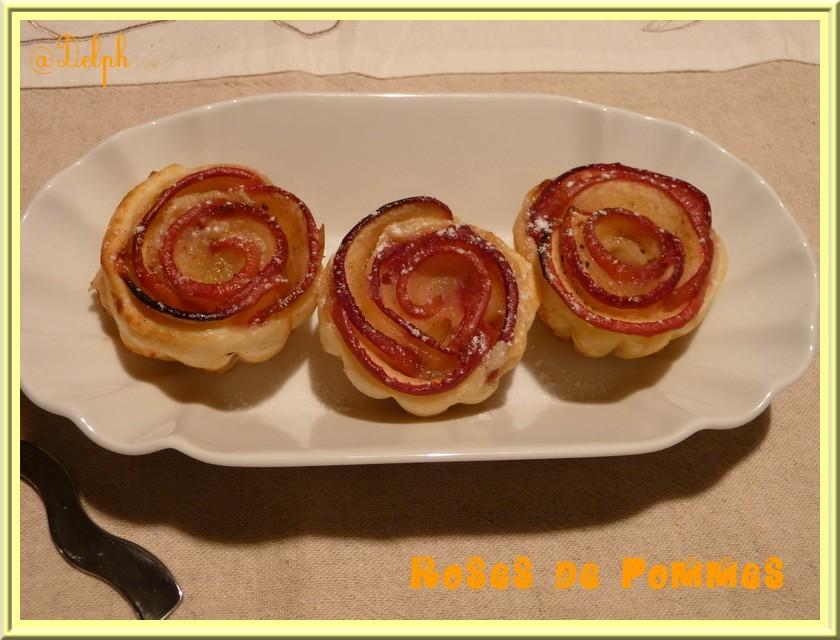 Roses de pommes