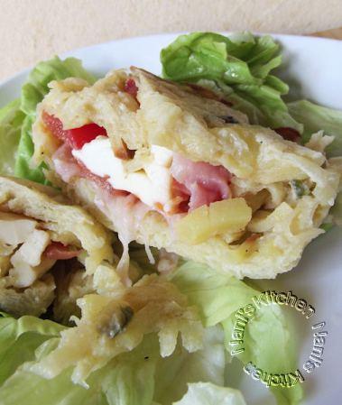 roulé pdt jambon fumé tomates mozza  (2)