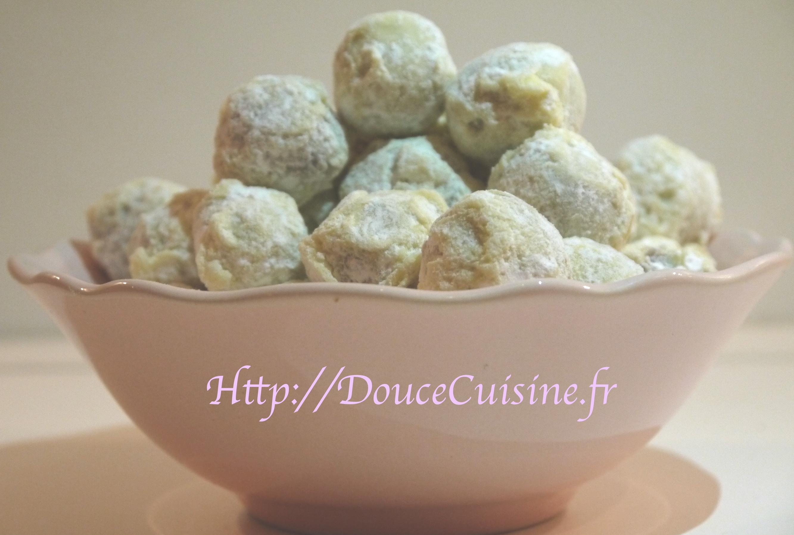 Truffes à la framboise Truffes à la framboise