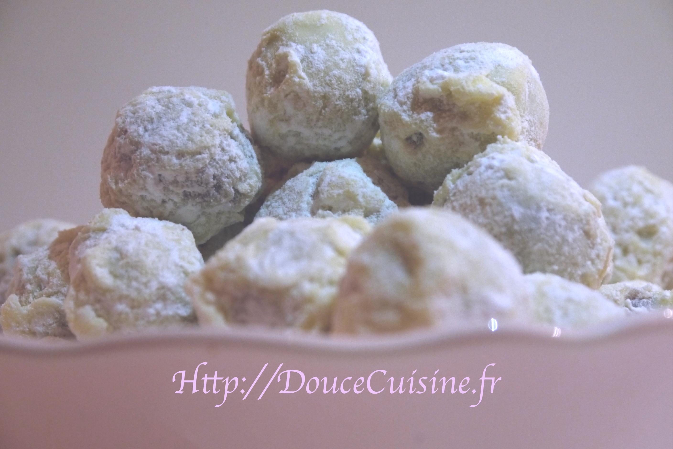 Truffes à la framboise Truffes à la framboise