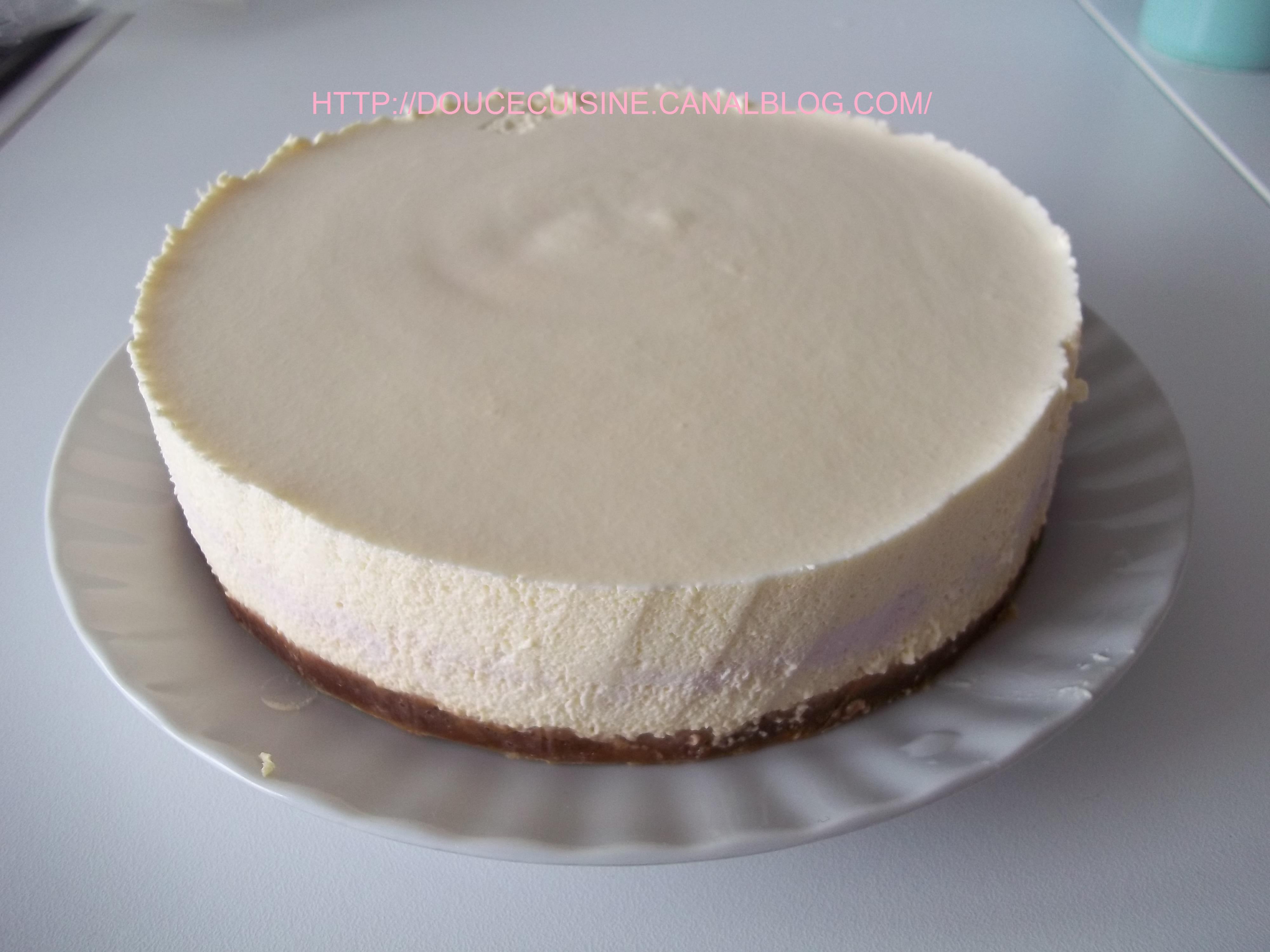 Bavarois vanille framboise Bavarois vanille framboise