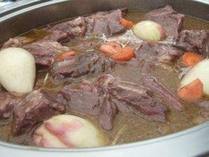 Daube de sanglier au Cognac