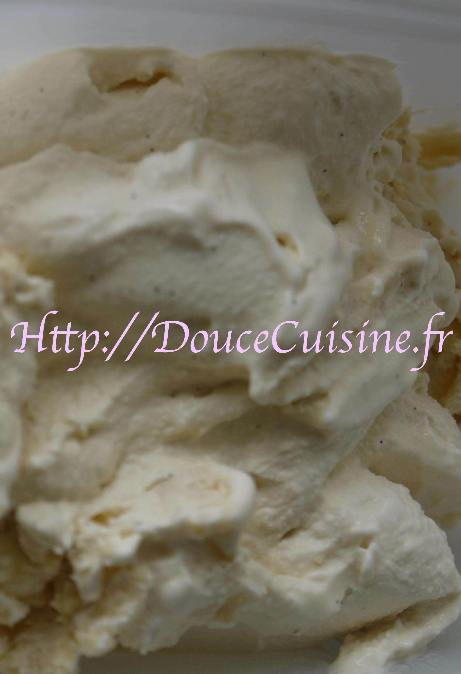 Glace à la vanille de Gaston Lenôtre