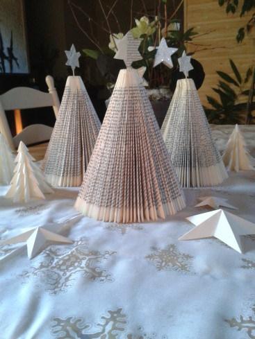 Déco de Noël en blanc et papier deco noël 2014 7
