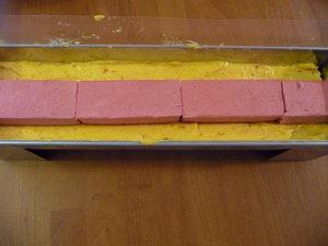 Bûche glacée Mangue Framboises