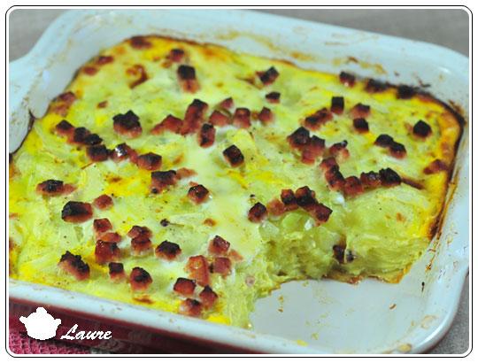 Gratin courgette et pommes de terre