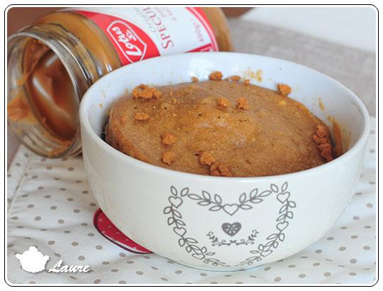 Mug cake speculoos