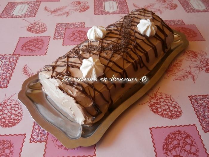 Bûche Nutella chocolat d'Hervé Cuisine