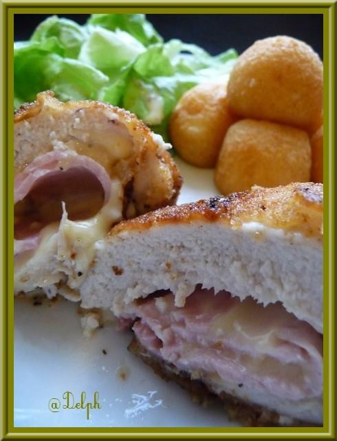 Cordon bleu roulé