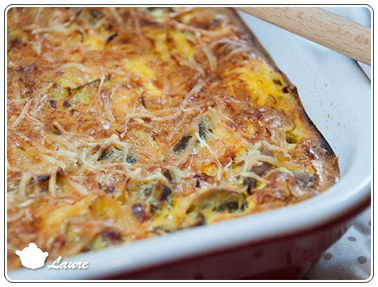 Gratin de courge spaghetti