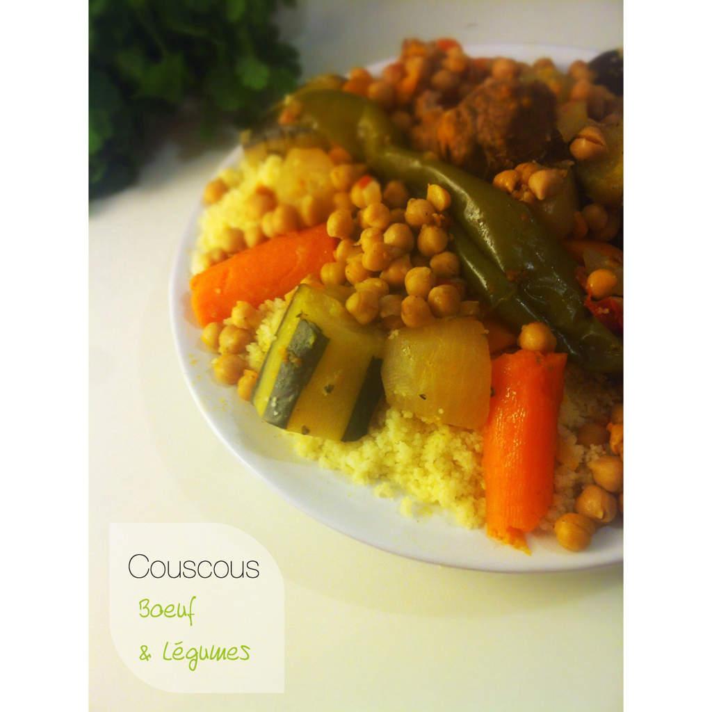 Couscous boeuf &; Légumes