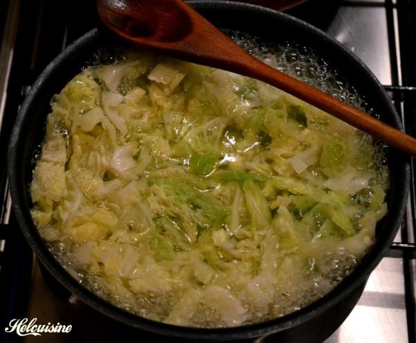 Soupe aux choux