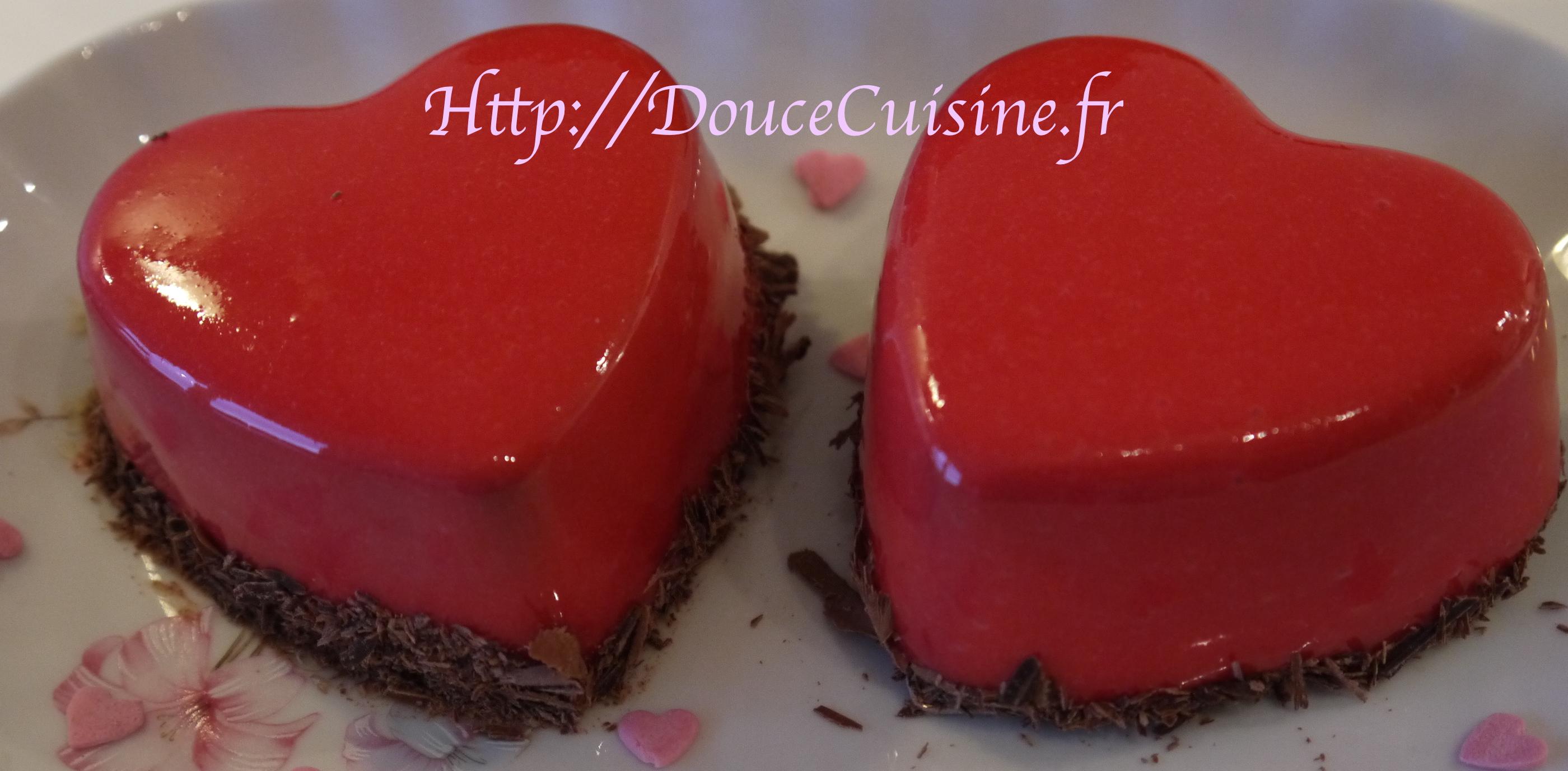 Bavarois chocolat framboise (Imane le meilleur pâtissier)