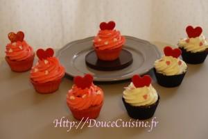 Cupcakes Saint Valentin