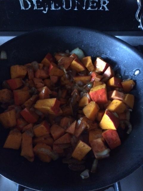tajine de potimarron et patates douces