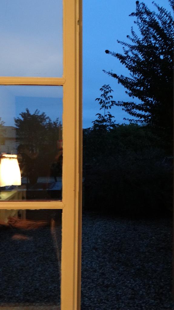 velouté d'automne et réflexions