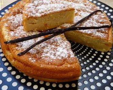 Gâteau magique à la vanille.