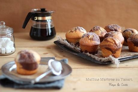 Muffins Marbrés au Yaourt