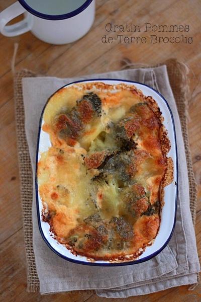 Gratin Pommes de Terre et Brocoli