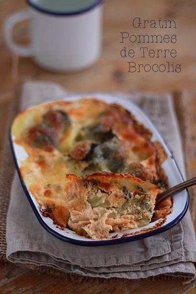 Gratin Pommes de Terre et Brocoli