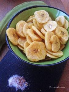 Chicharritas ou Chips de Banane Plantain