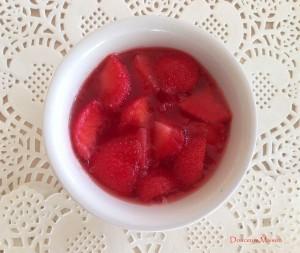 Fraises en Gelée au glaçage miroir