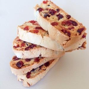 Biscotti Fraises et Cranberries Séchées