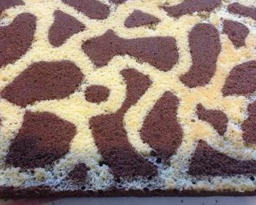 Roulé Girafe au Chocolat blanc