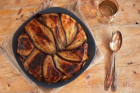 Gâteau d’Aubergines au Riz & Viande Hachée