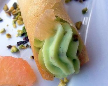 Croustillants légers  Pamplemousse et Pistache