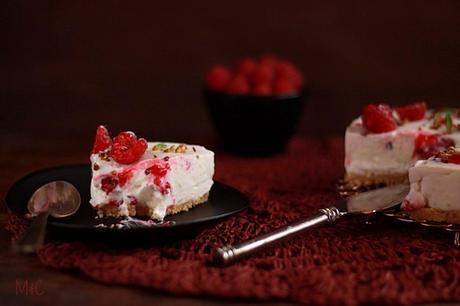 Cheese Cake aux Framboises & Citron … Sans Cuisson