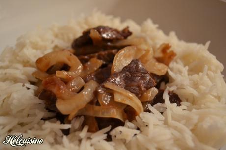 Boeuf aux oignons comme au chinois