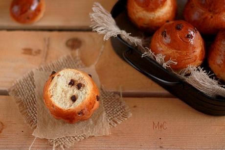 Briochettes à Tête aux Pépites de Chocolat