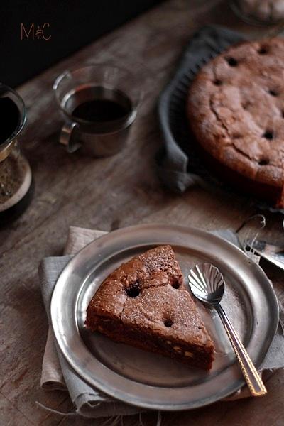 Gâteau Chocolat & framboises