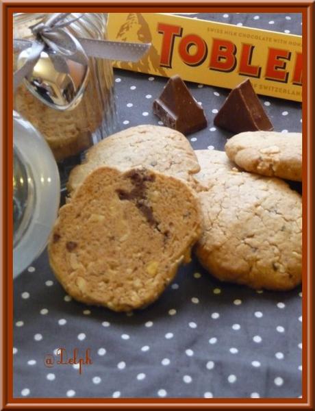 Cookies au Toblerone et Amandes