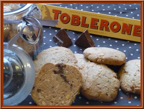 Cookies au Toblerone et Amandes