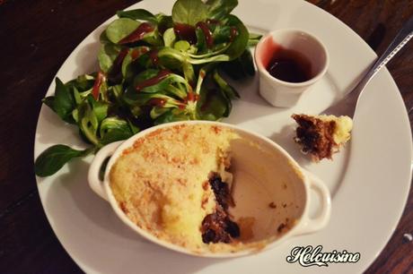 Parmentier de confit de canard