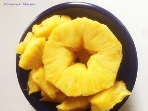 Ananas rôti aux quatre Epices